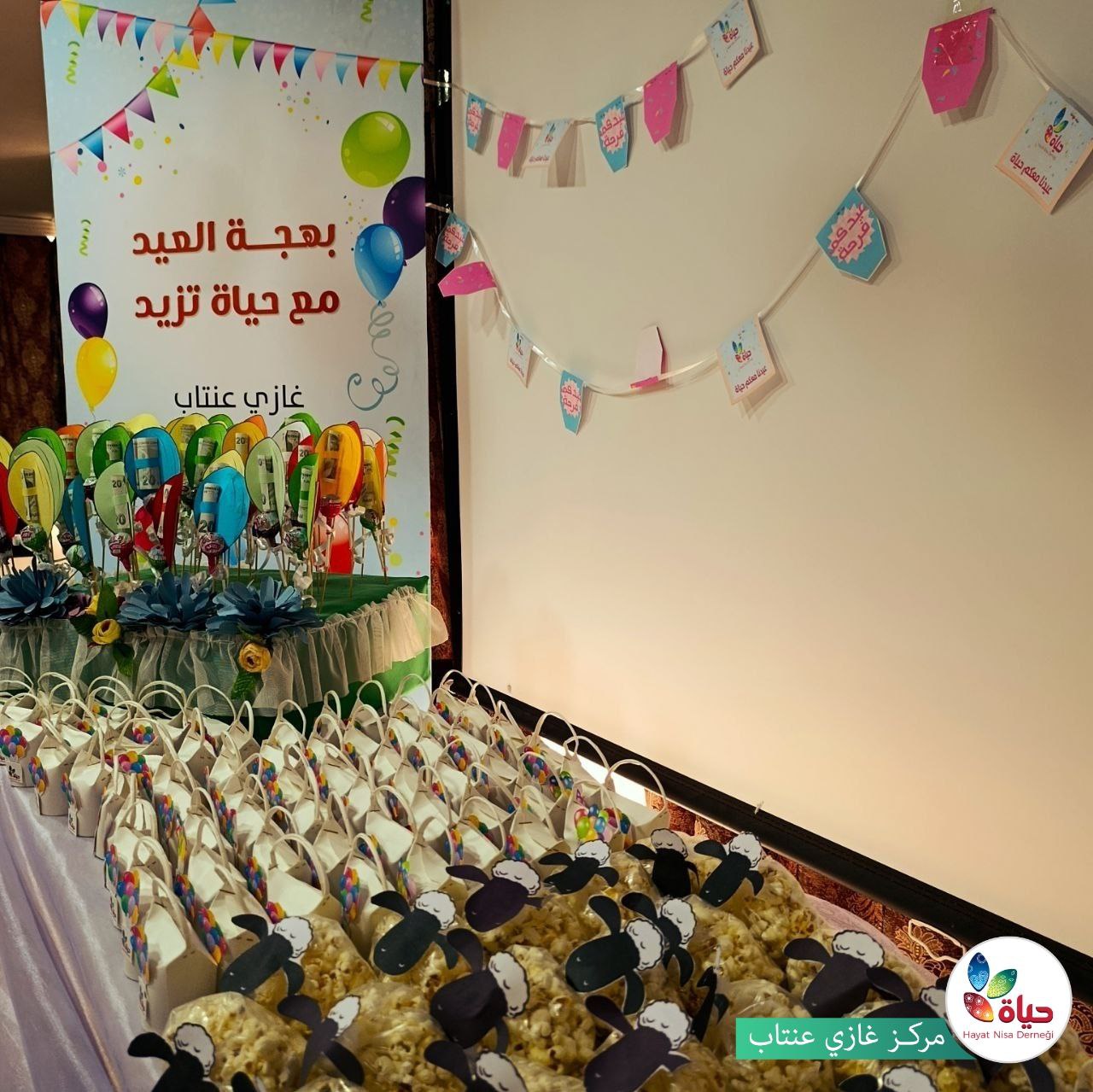 جانب من احتفالات عيد الأضحى في مراكز تركيا